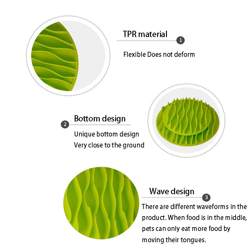 Jungle Design Slow Feeder Bowl