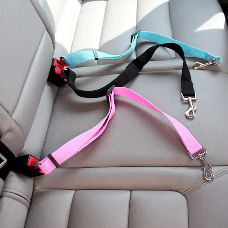 Car Seat Belt Dog Harness Leash