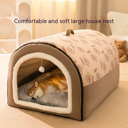 Big Dog Winter Warm Dog House