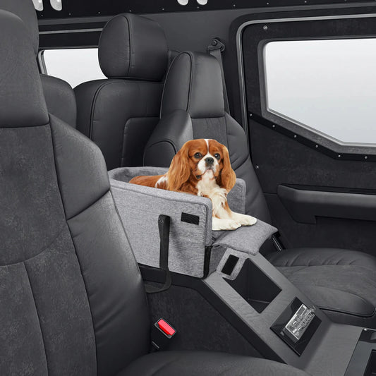 Comfortable Dog Console Car Seat for Small Dogs