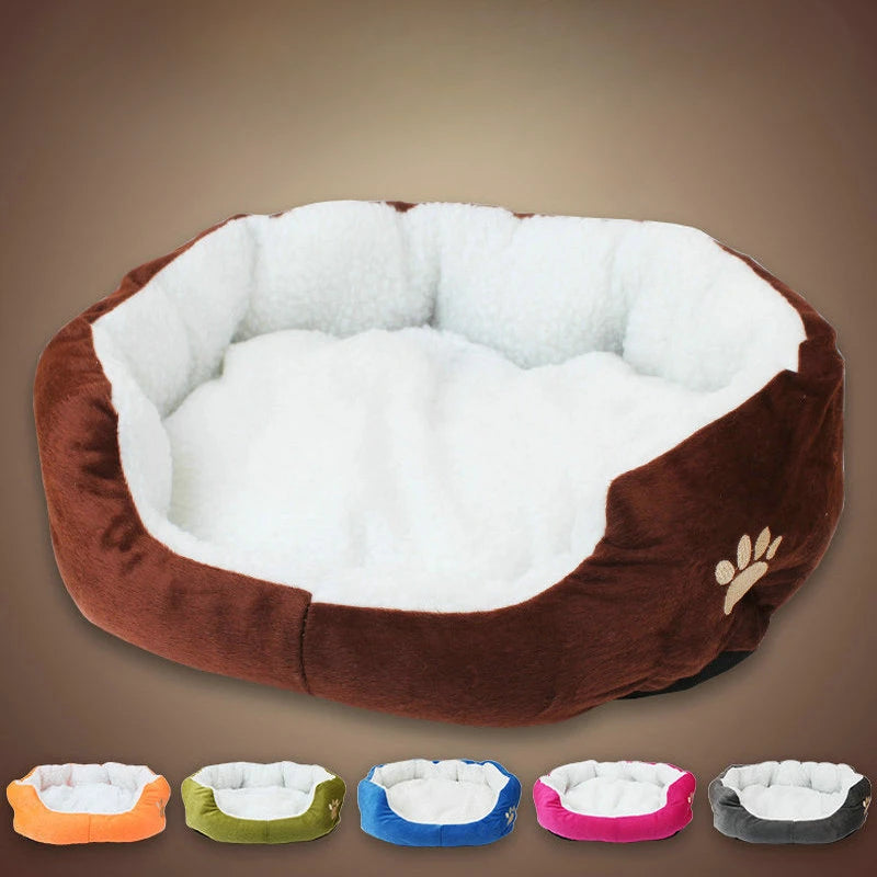 Washable Super Soft Dog Bed