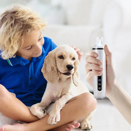 Electric Dog Nail Grinder with LED Light